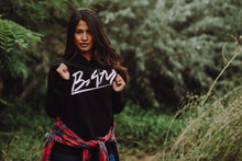 Load image into Gallery viewer, Bam Graphic Script Hoodie