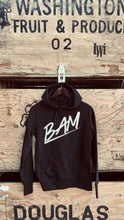 Load image into Gallery viewer, Bam Graphic Script Hoodie